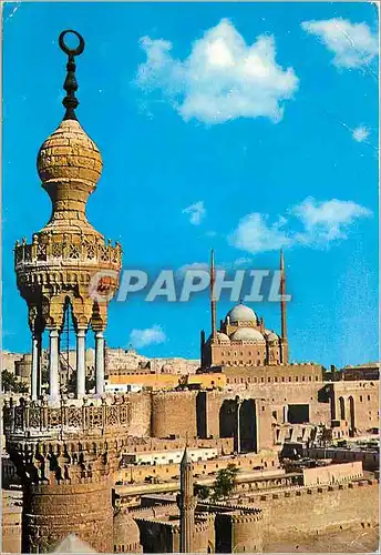 Moderne Karte Cairo The Citadel and Mohamed Aly