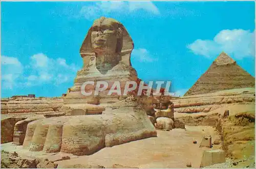 Moderne Karte Giza The Great Sphinx