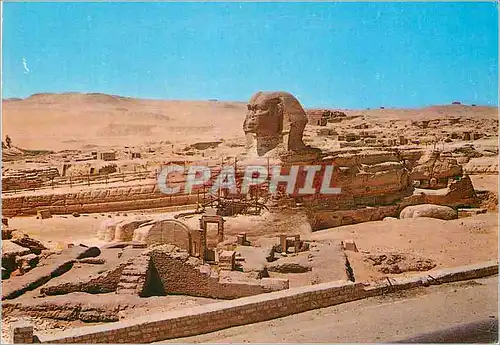 Moderne Karte Giza The Great Sphinx