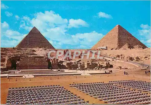 Moderne Karte Giza The Sphinx and the Pyramid