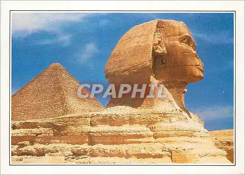 Moderne Karte Le Sphinx de Gizeh