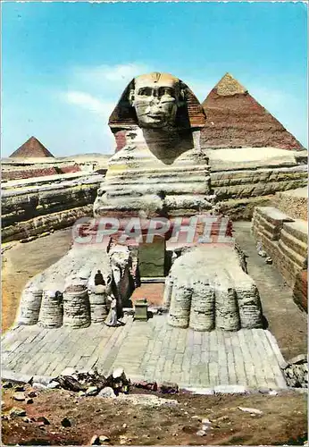 Moderne Karte The Great Sphinx of Giza