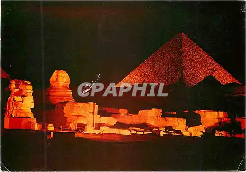 Cartes postales moderne Giza Sound and Light at the Pyramids of Giza