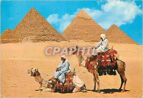 Cartes postales moderne Giza Les Pyramides de Gizeh