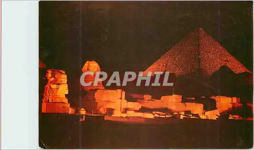 Cartes postales moderne Giza Sound and Light at the Pyramid of Giza