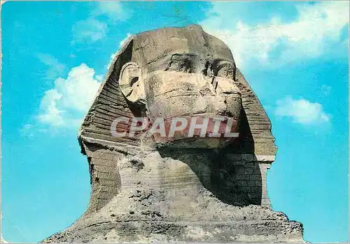 Moderne Karte Head of Great Sphinx of Giza