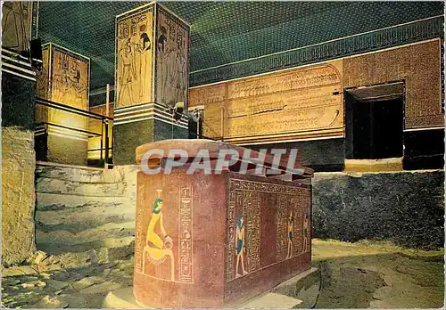 Cartes postales moderne Louxor Vallee des Rois Le Sarcophage dans le tombe d Amenophis ii