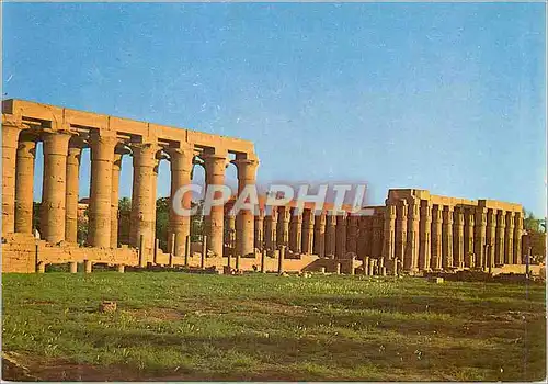 Cartes postales moderne Luxor Papyrus columns of Amun Temple