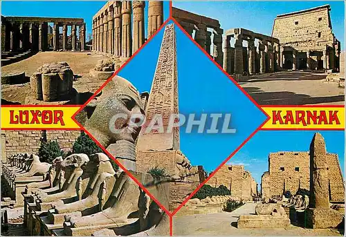Cartes postales moderne Luxor Karnak
