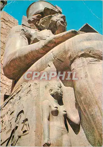Moderne Karte Luxor Temple Ramses ii