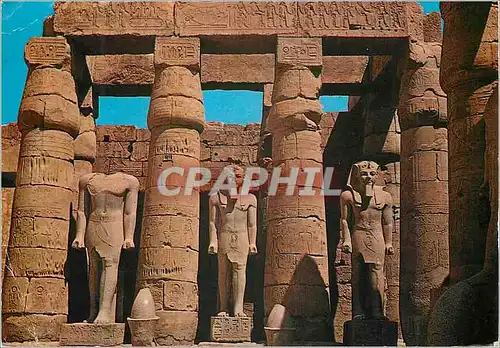 Cartes postales moderne Ramses II Temple Luxor