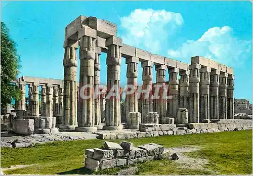 Moderne Karte Luxor Amon Temple