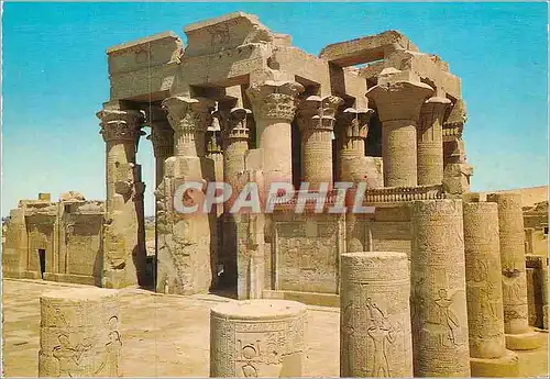 Moderne Karte Kom Ombo Temple