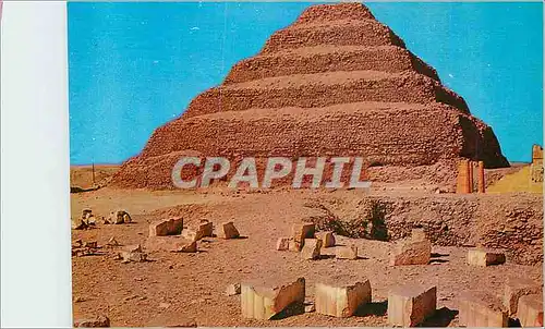 Moderne Karte Sakkara King Zosers step pyramid