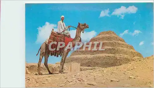 Moderne Karte Sakkara King Zosers step pyramid