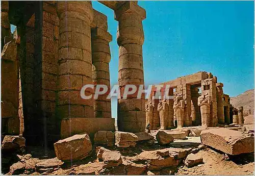 Cartes postales moderne Thebes Le Ramessseum