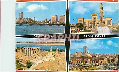 Cartes postales moderne Souvenirs from Egypt