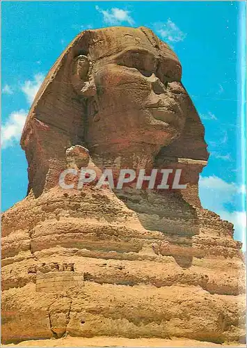 Moderne Karte Giza The Head of the Great Sphinx