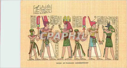 Cartes postales moderne Scene of Pharaoh Amenkepeshef