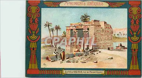 Cartes postales moderne Monument Antiques Autel d Osiris Ile de Philoe Egypte