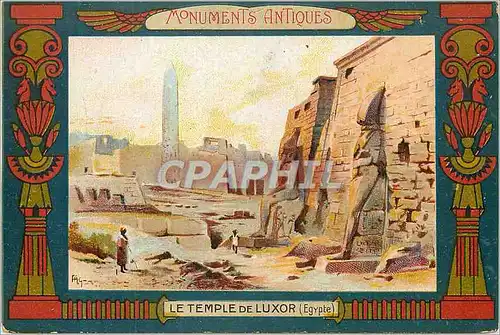 Cartes postales moderne Monument Antiques Le Temple de Luxor Egypte