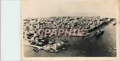 Moderne Karte Birds eye view Port Said