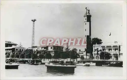 Moderne Karte Light House Port Said