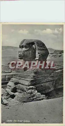 Moderne Karte Cairo The Great Sphinx