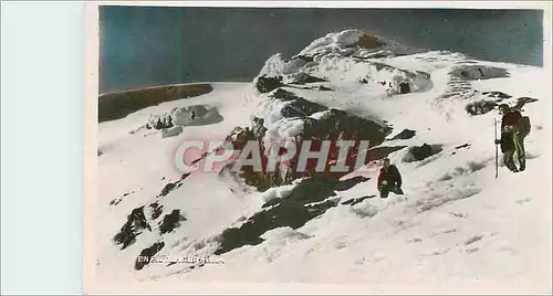 Cartes postales moderne Escalando el volcan Tungurahua Alpinisme