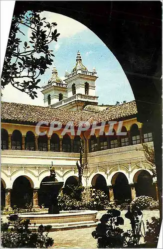 Moderne Karte Quito Ecuador Sudamerica Convento de El Tejar fundado el ana