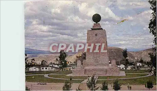 Cartes postales moderne Linea Ecuatorial Latitud de Quito