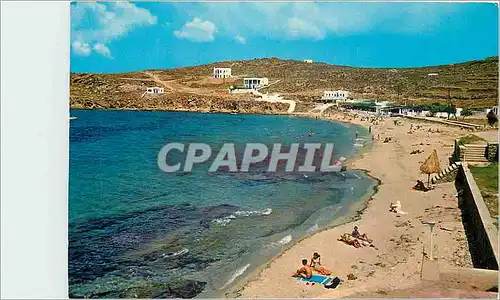 Cartes postales moderne Mykonos La plage Ahgios Stephanos