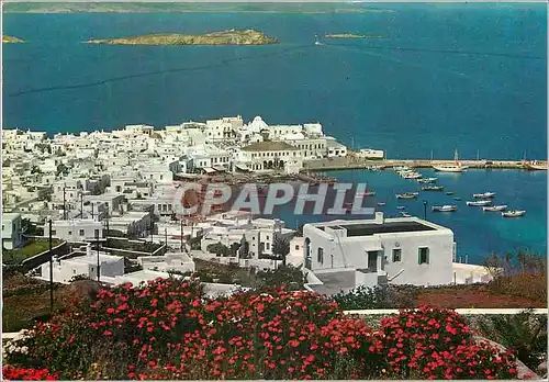 Cartes postales moderne Myconos Vue generale