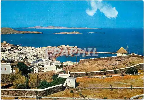 Cartes postales moderne Mykonos Vue de la ville