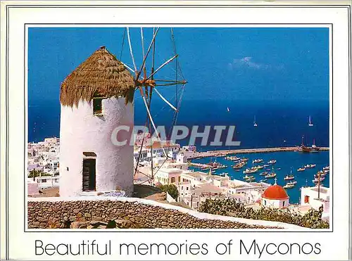Cartes postales moderne Beautiful memories of Myconos