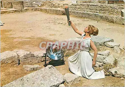 Cartes postales moderne Olympie La Flamme Olympique L apothese