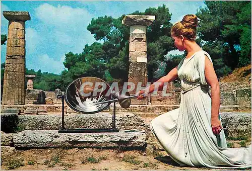 Cartes postales moderne Olympie La Flamme Olympique