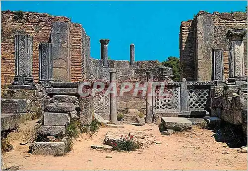 Moderne Karte Olympie Les ruines de l eglise Byzantine
