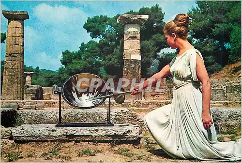 Cartes postales moderne Olympia La Flamme Olympique