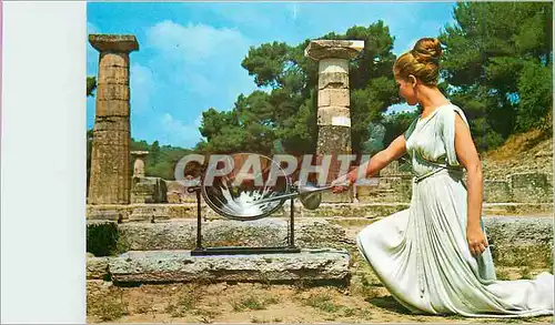 Cartes postales moderne Olympia La Flamme Olympique