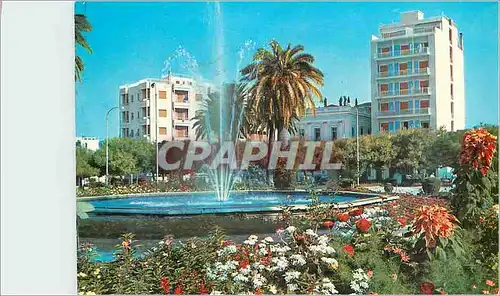 Cartes postales moderne Patras Crepuscule sur la Place Psila Alonia
