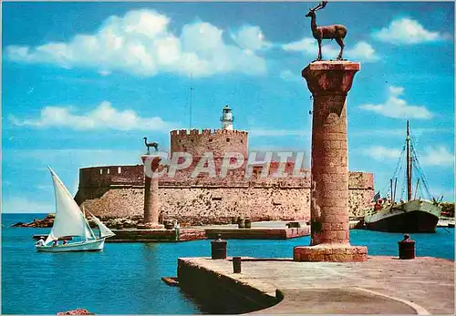 Cartes postales moderne Rhodes Phare Le Cert