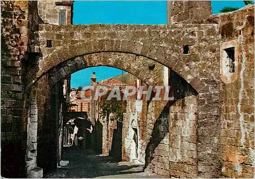 Cartes postales moderne Rhodes Vielle ville Pittoresque ruelle