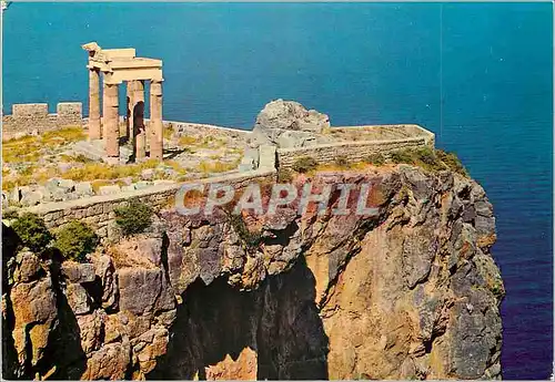 Moderne Karte Rhodes L Acropole de Lindos