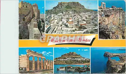 Cartes postales moderne Souvenir from Rhodes