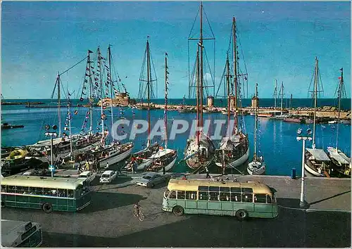 Cartes postales moderne Rhodes Vue du Port Bateaux