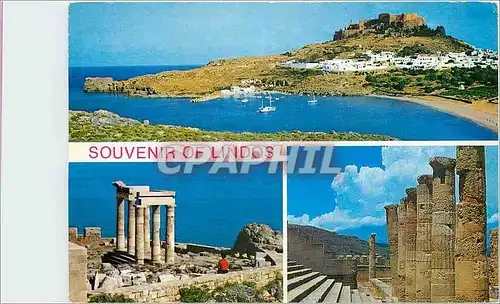 Cartes postales moderne Souvenir of Lindos Rhodes