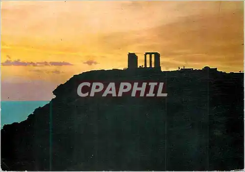 Cartes postales moderne Cap Sounion Temple de Poseidon