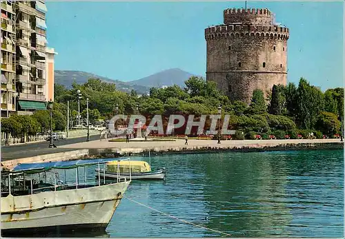 Moderne Karte Thessaloniki The White Tower