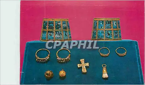 Cartes postales moderne Thessaloniki Archeological Museum Byzantine Art Arm band Gold and enamel